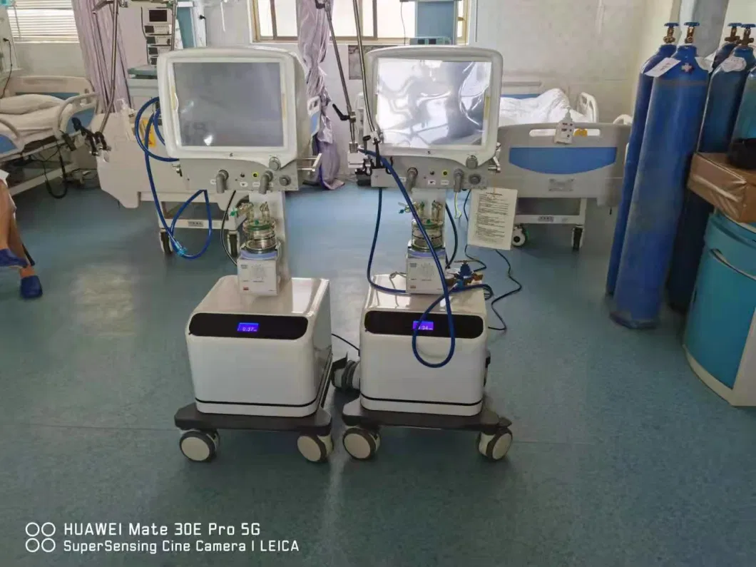 ICU Ventilator Hospital Medical Equipment Ventilator S1100 with CE & ISO