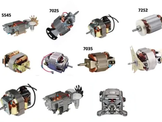 Elektromotor/Wechselstrommotor/Universalmotor mit kundenspezifischer Spannung 127 V/230 V, Aluminiumhalterung für Rasentrimmer