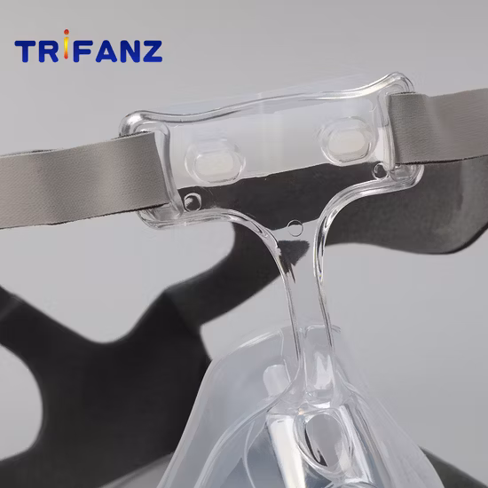 Medizinische Geräte Silikon CPAP/Bipap Nasenmaske für Beatmungsgeräte